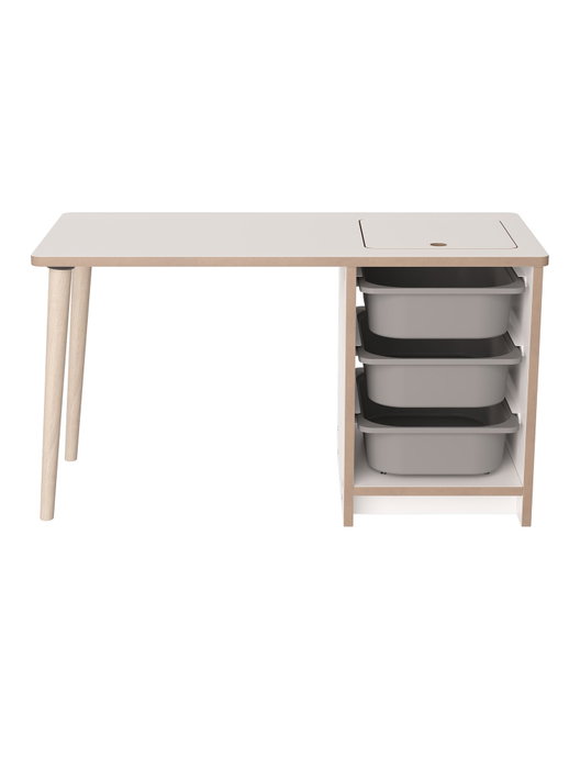Hanah Home Soho Escritorio de Estudio Blanco y Gris Hanah Home Soho Escritorio de Estudio Blanco y Gris